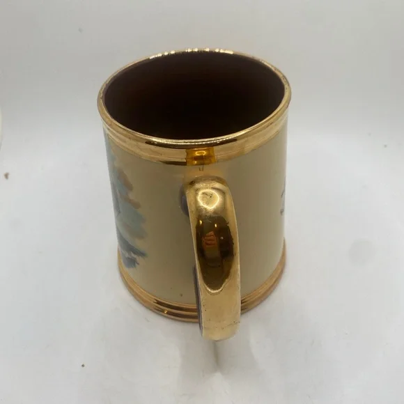 Vintage Gibsons Staffordshire mug featuring a clipper sailing ship design. - Picture 4 of 9